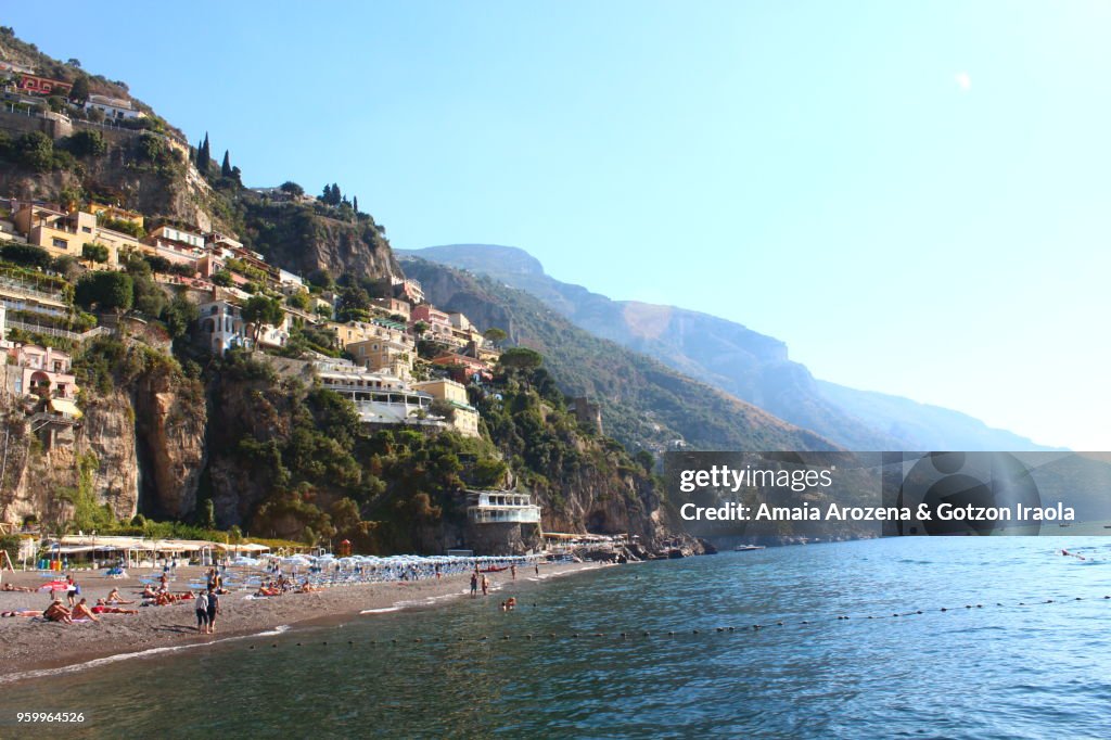 View of Positano. The Amalfi Coast, Campania, Italy