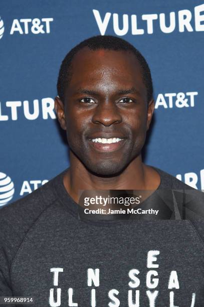 Gbenga Akinnagbe attends the Vulture Festival Presented By AT&T Opening Night Party at The Top of The Standard on May 18, 2018 in New York City.
