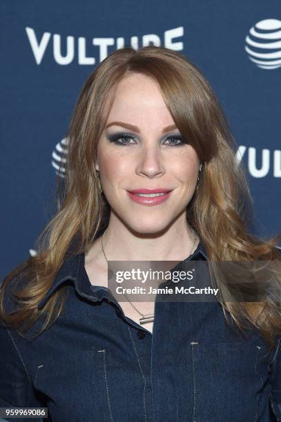 Emma Myles attends the Vulture Festival Presented By AT&T Opening Night Party at The Top of The Standard on May 18, 2018 in New York City.