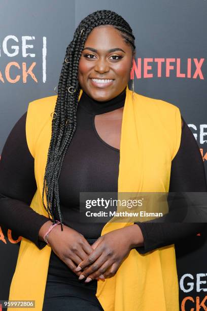 Actress Danielle Brooks attends the "Orange Is The New Black" EMMY FYC red carpet at Crosby Street Hotel on May 18, 2018 in New York City.