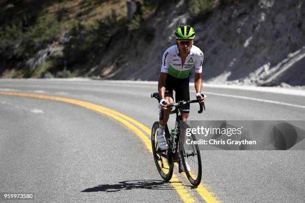 Lachlan Morton of Australia riding for Team Dimension Data rides during stage six of the 13th Amgen Tour of California, a 196.5km stage from Folsom...