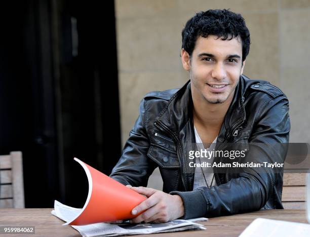 Actor Elyes Gabel is photographed on October 15, 2013 in Los Angeles, California.
