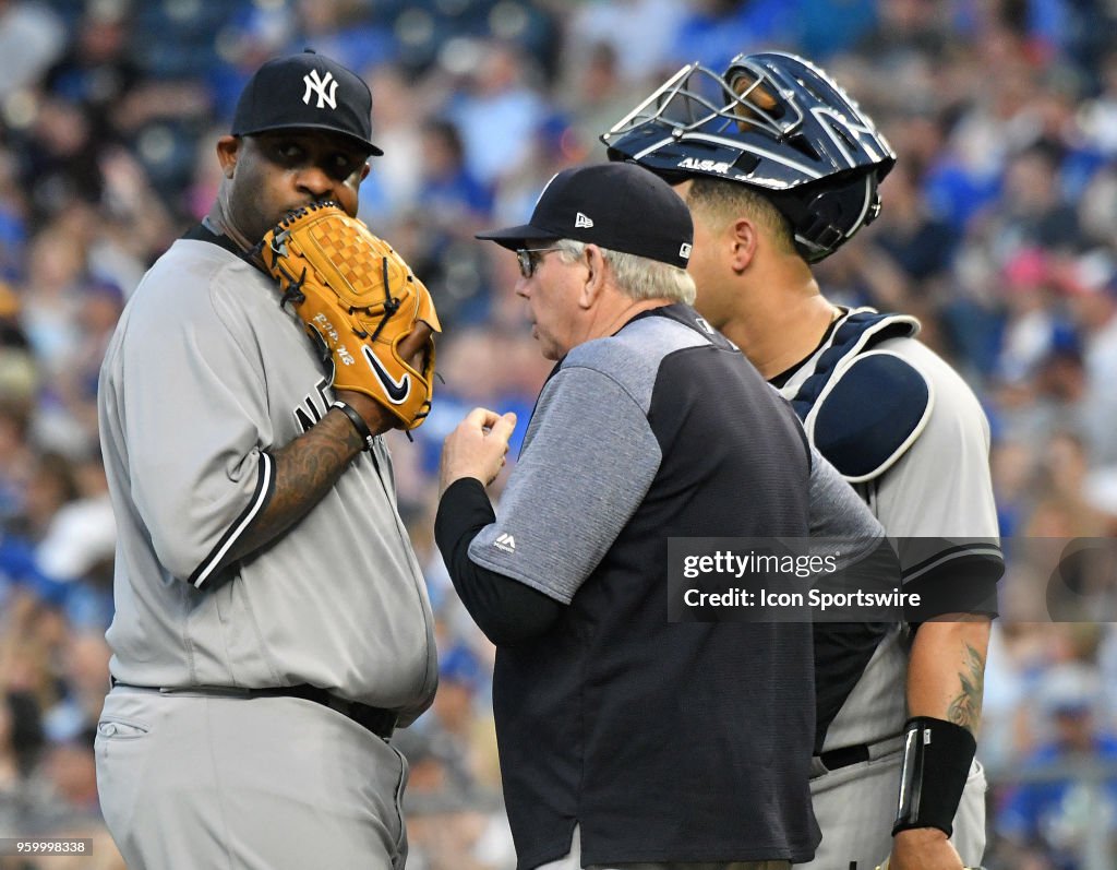 MLB: MAY 18 Yankees at Royals