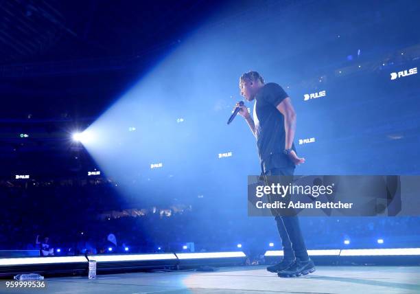 Rapper Lecrae performs at Pulse Twin Cities at U.S. Bank Stadium on May 18, 2018 in Minneapolis, Minnesota.