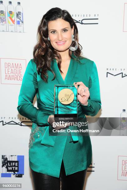 Idina Menzel attends The 84th Annual Drama League Awards on May 18, 2018 in New York City.