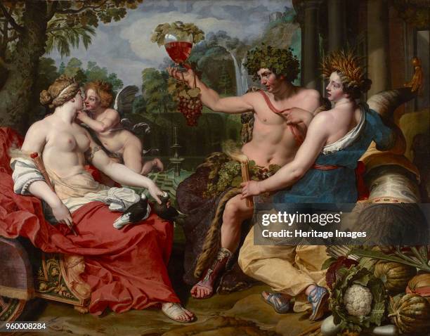 Ceres, Bacchus and Venus, 1605-1615. Found in the Collection of Muzeul National Brukenthal, Sibiu. )