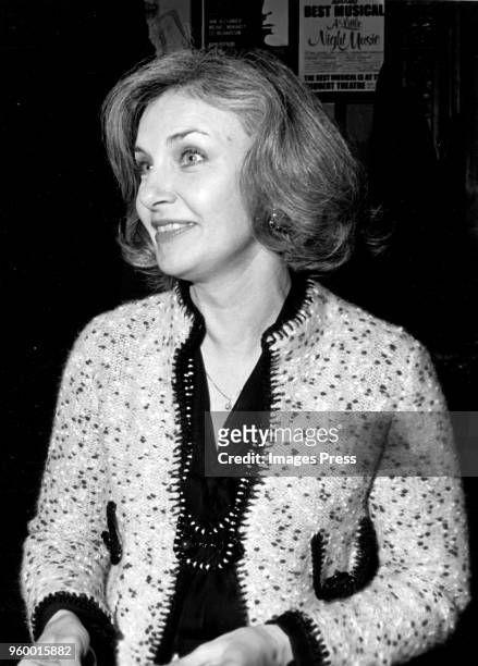 Actress Joanne Woodward at New York Film Critics Circle Awards. Woodward received award for being best actress of 1973 in film Summer Wishes, Winter...