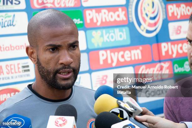 Patrick Pemberton during a Costa Rica National Team second training session ahead the beggining of FIFA World Cup RUSIA 2018 at Proyecto Gol on May...