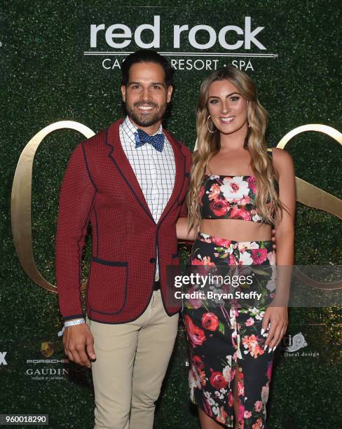 Professional BMX dirt jumper Ricardo Laguna and Amber Ramsay attend VEGAS Magazine's 15th anniversary party at the Red Rock Casino, Resort and Spa on...