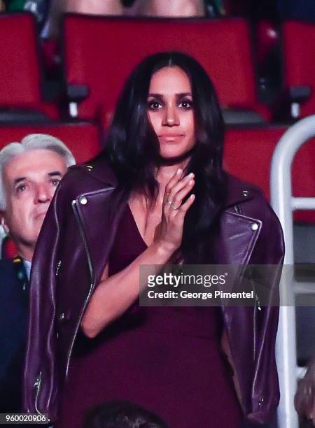 Meghan Markle attends the opening ceremony of Invictus Games Toronto 2017 at Air Canada Centre on September 23, 2017 in Toronto, Canada.
