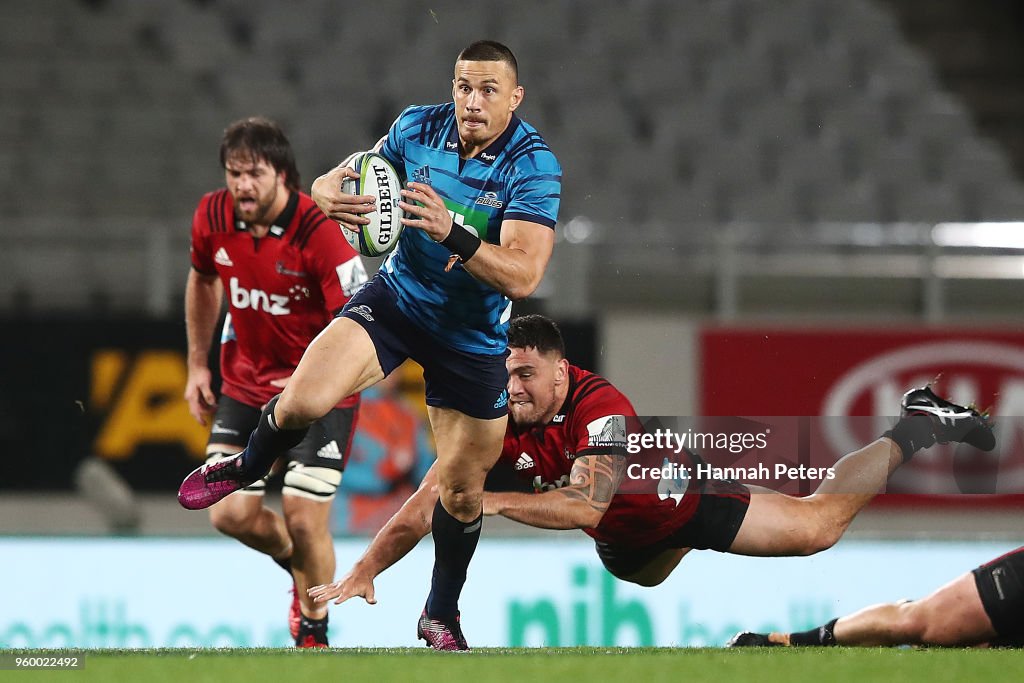 Super Rugby Rd 14 - Blues v Crusaders