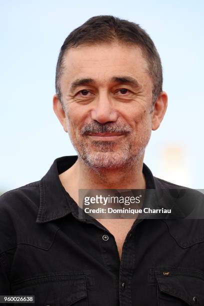 Director Nuri Bilge Ceylan attends "Ahlat Agaci" Photocall during the 71st annual Cannes Film Festival at Palais des Festivals on May 19, 2018 in...