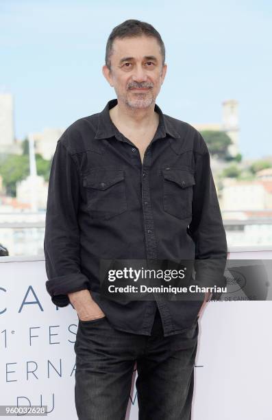 Director Nuri Bilge Ceylan attends the photocall for the "Ahlat Agaci" during the 71st annual Cannes Film Festival at Palais des Festivals on May 19,...