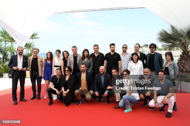 Kubilay Tuncer, Tamer Levent, Asena Keskinci, Hazar Erguclu, Bennu Yildirimlar, Murat Cemcir, Ebru Ceylan, director Nuri Bilge Ceylan, Dogu Demirkol,...