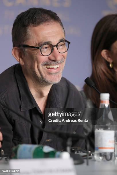 Nuri Bilge Ceylan attends "Ahlat Agaci" Press Conference during the 71st annual Cannes Film Festival at Palais des Festivals on May 19, 2018 in...