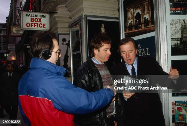 John Ritter, David Frost on the Disney General Entertainment Content via Getty Images Special 'Royal Gala for the Prince's Trust', London Palladium,...