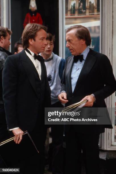 John Ritter, David Frost on the Disney General Entertainment Content via Getty Images Special 'Royal Gala for the Prince's Trust', London Palladium,...