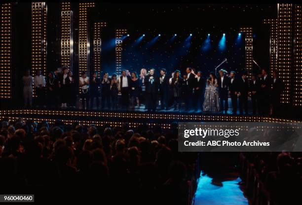 Art Garfunkel, Belinda Carlisle, David Frost, John Ritter, Amy Grant, James Taylor, Robin Williams, Sarah Brightman on the Disney General...