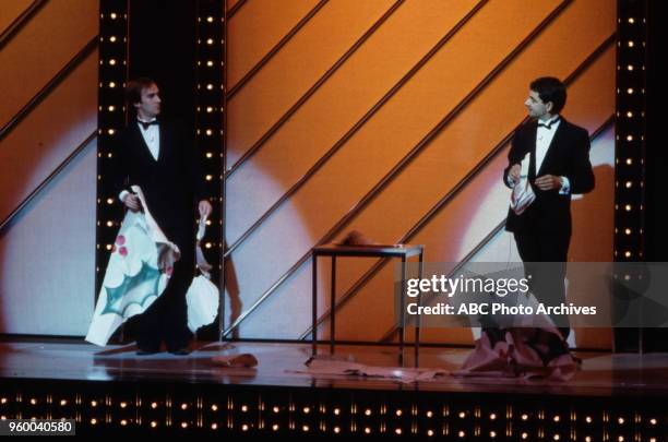 Tony Robinson, Rowan Atkinson on the Disney General Entertainment Content via Getty Images Special 'Royal Gala for the Prince's Trust', London...