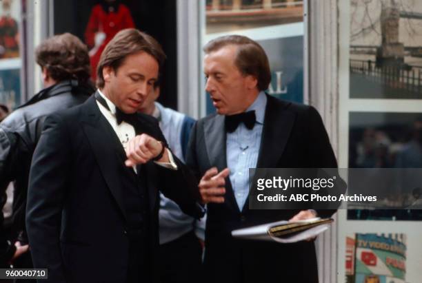 John Ritter, David Frost on the Disney General Entertainment Content via Getty Images Special 'Royal Gala for the Prince's Trust', London Palladium,...
