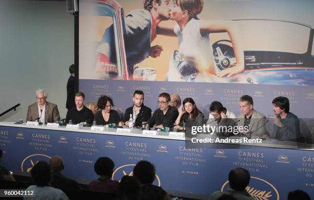 Robert Gray, Alexandre Mallet-Guy, Zeynep Özbatur Atakan; Akin Aksu, Nuri Bilge Ceylan, Ebru Ceylan, Aydin Dogu Demirkol, and Gohkan Tiryaki attend...