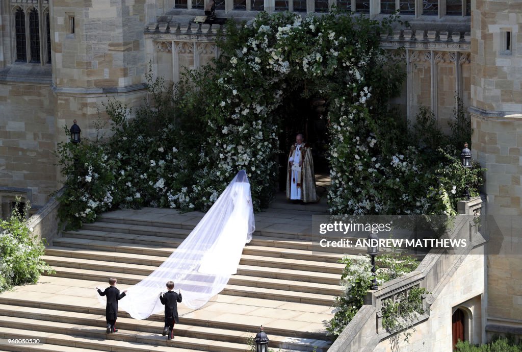 TOPSHOT-BRITAIN-US-ROYALS-WEDDING-CEREMONY