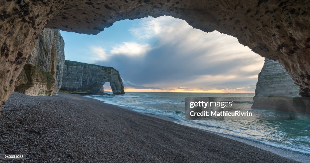 Etretat and the beautiful cliffs