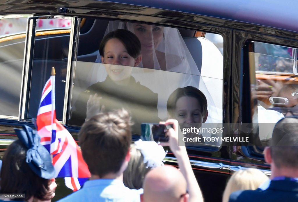 TOPSHOT-BRITAIN-US-ROYALS-WEDDING-CEREMONY