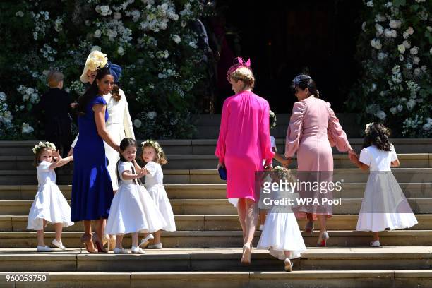 Princess Charlotte of Cambridge, Catherine, Duchess of Cambridge, Jessica Mulroney, Ivy Mulroney, Florence van Cutsem, Zoe Warren, Zalie Warren,...