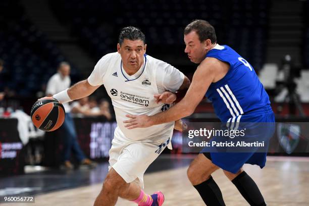 Misko Raznatovic, vip in action during the 2018 Turkish Airlines EuroLeague F4 Platinum and Ambassadors Game at Stark Arena on May 19, 2018 in...