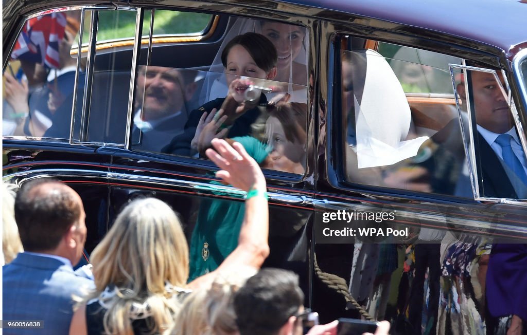 Prince Harry Marries Ms. Meghan Markle - Windsor Castle