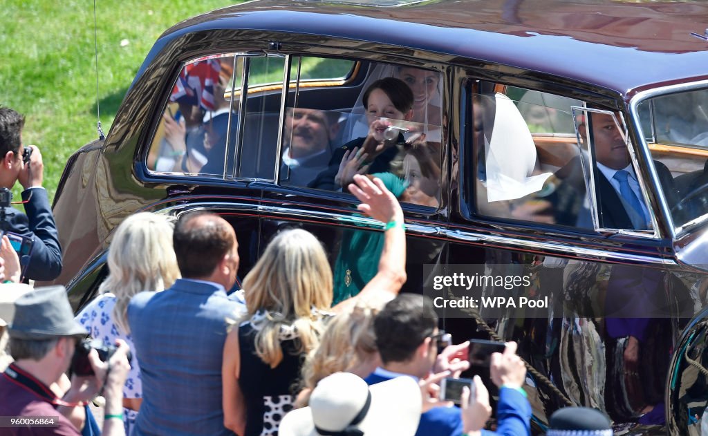 Prince Harry Marries Ms. Meghan Markle - Windsor Castle