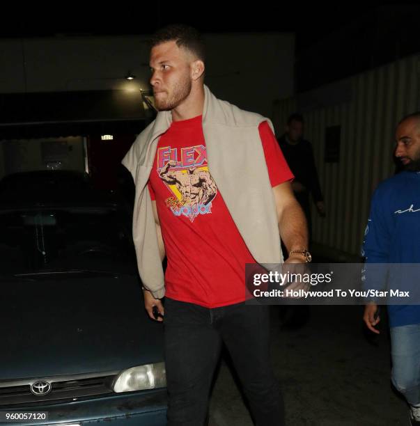 Blake Griffin is seen on May 18, 2018 in Los Angeles, California.