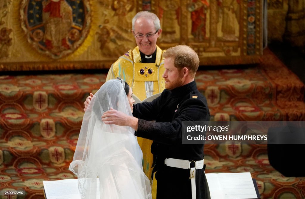 TOPSHOT-BRITAIN-US-ROYALS-WEDDING-CEREMONY