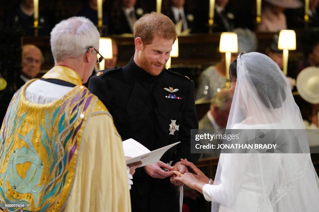 TOPSHOT-BRITAIN-US-ROYALS-WEDDING-CEREMONY