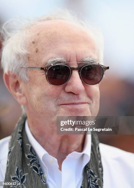 Jonathan Pryce attends "The Man Who Killed Don Quixote" Photocall during the 71st annual Cannes Film Festival at Palais des Festivals on May 19, 2018...