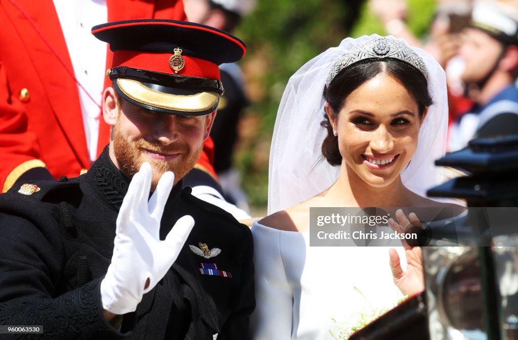 Prince Harry Marries Ms. Meghan Markle - Windsor Castle