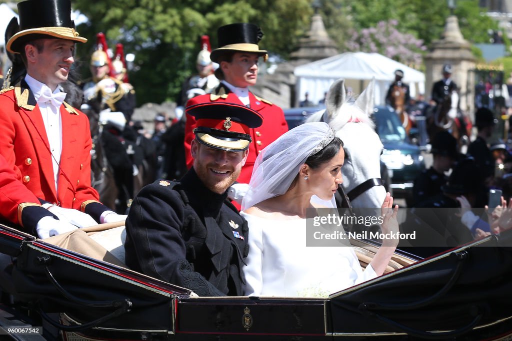 Prince Harry Marries Ms. Meghan Markle - Procession