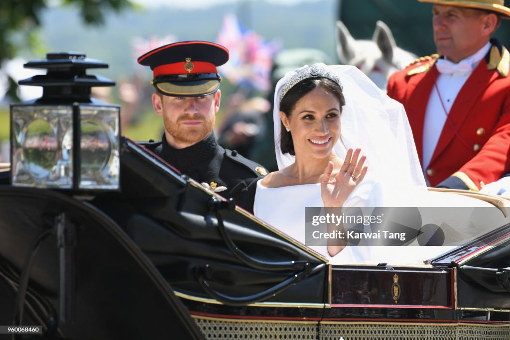Prince Harry Marries Ms. Meghan Markle - Procession
