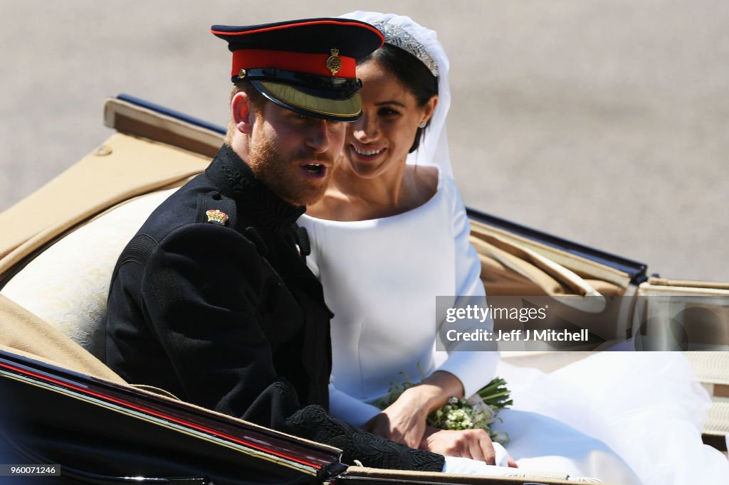 Prince Harry Marries Ms. Meghan Markle - Procession