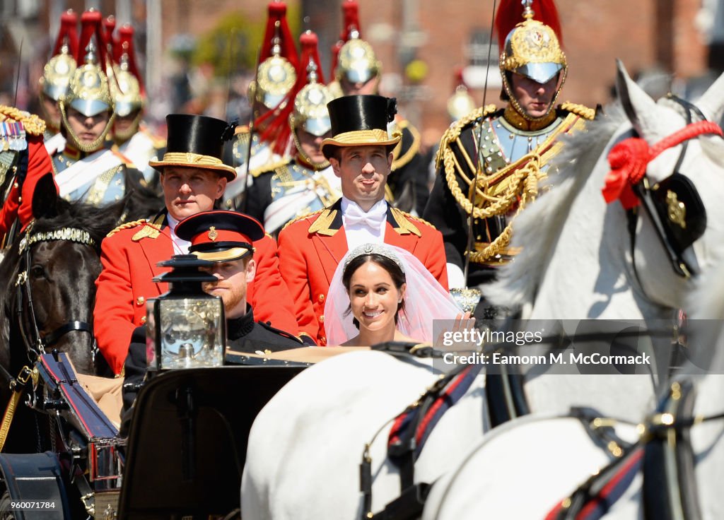 Prince Harry Marries Ms. Meghan Markle - Procession