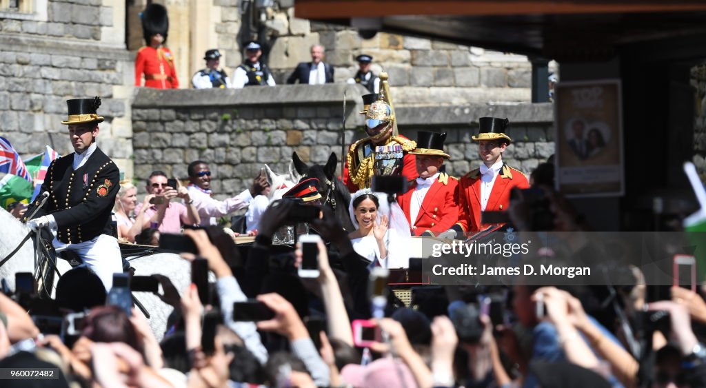 Prince Harry Marries Ms. Meghan Markle - Procession