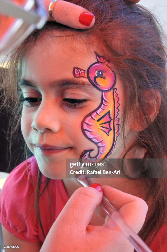 Fish Face Pattern Fish Face Painting Ideas