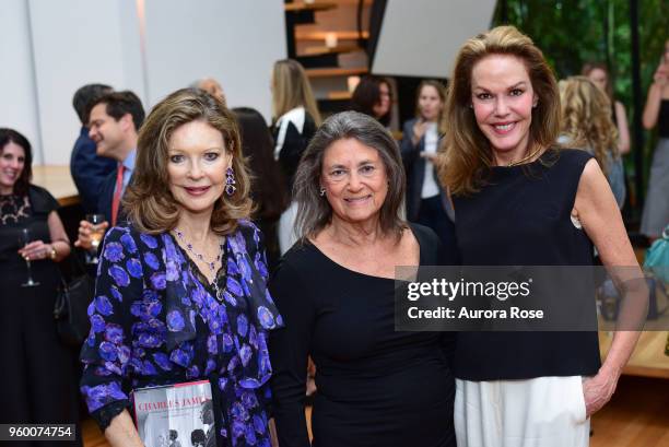 Margo Langenberg, Sharon Hoge and Cece Cord attend "Charles James: Portrait Of An Unreasonable Man: Fame, Fashion, Art" By Michele Gerber Klein -...