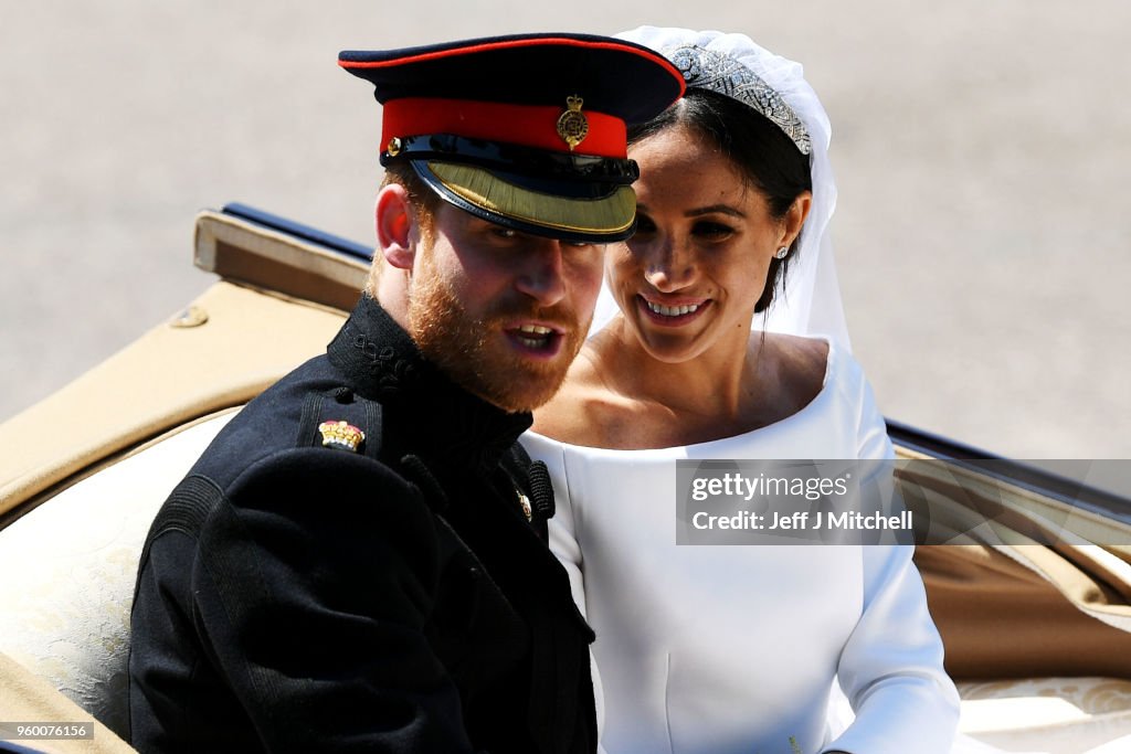 Prince Harry Marries Ms. Meghan Markle - Procession