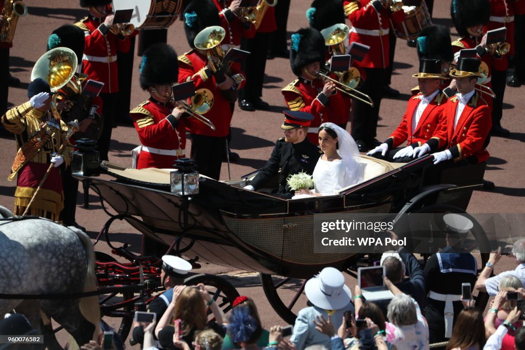 Prince Harry Marries Ms. Meghan Markle - Procession