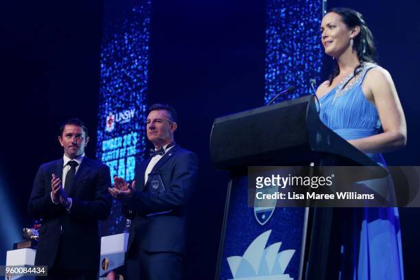 The Sydney FC Sky Blue Ball on May 19, 2018 at The Star in Sydney, Australia.