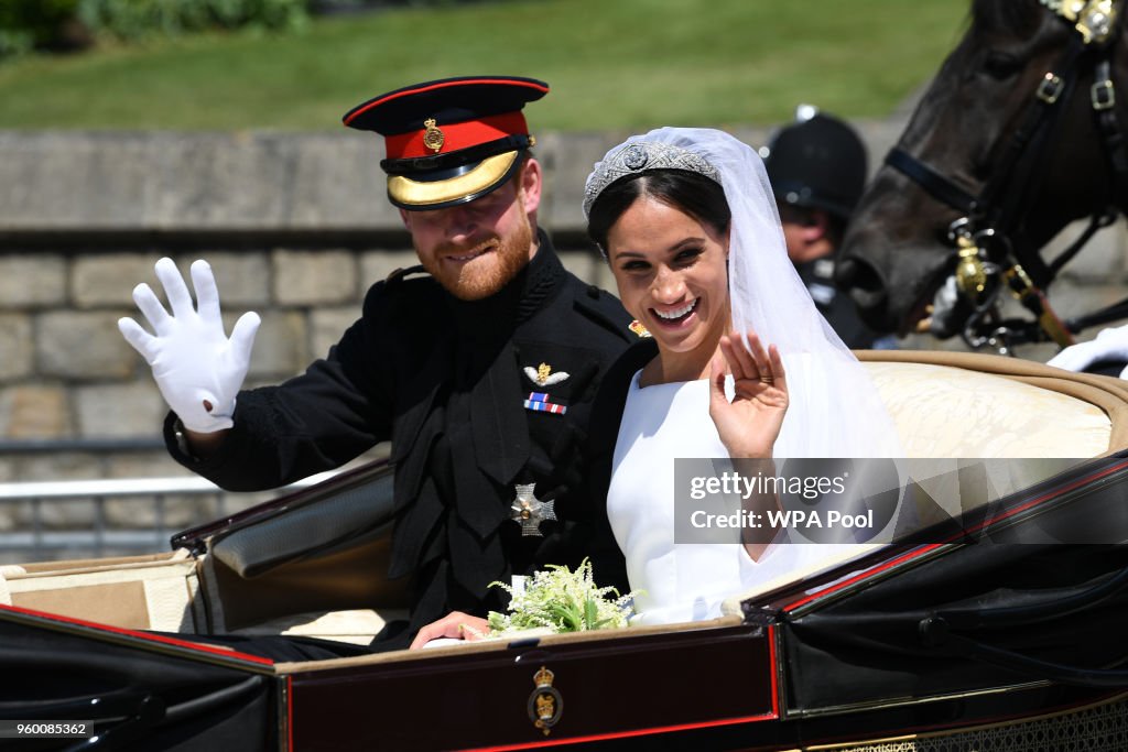 Prince Harry Marries Ms. Meghan Markle - Procession