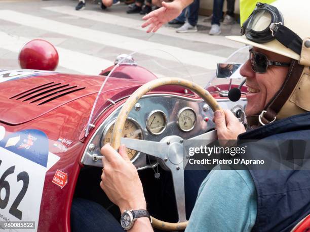 Rob Nijhof and Max Nijhof on a Faccioli FIAT 750 S during 1000 Miles Historic Road Race on May 19, 2018 in Milan, Italy.