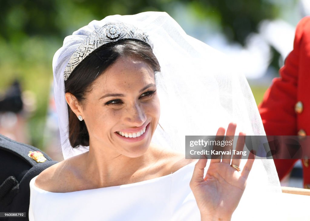 Prince Harry Marries Ms. Meghan Markle - Procession